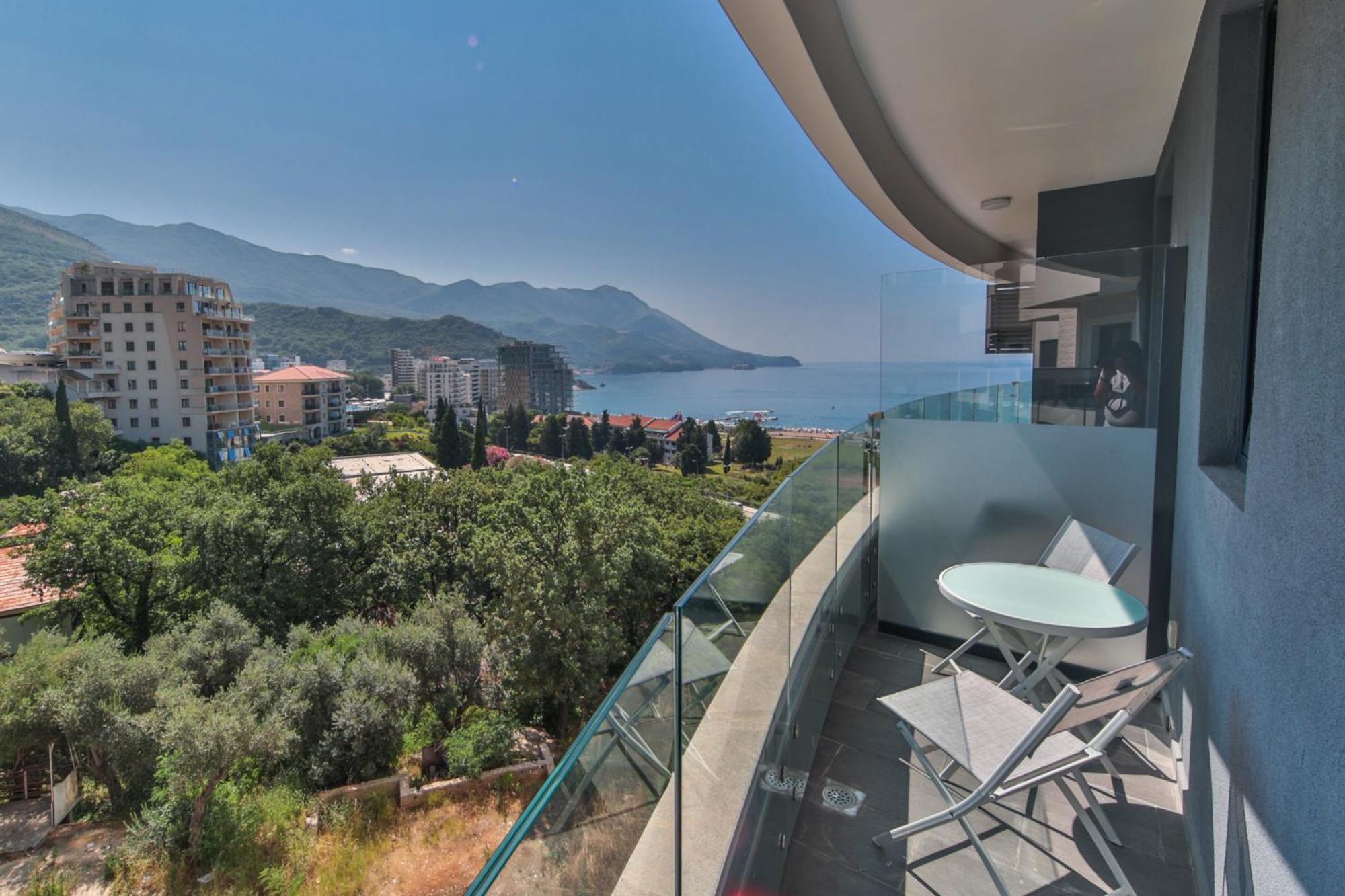 Apartamento Skyline Vista Bečići Habitación foto