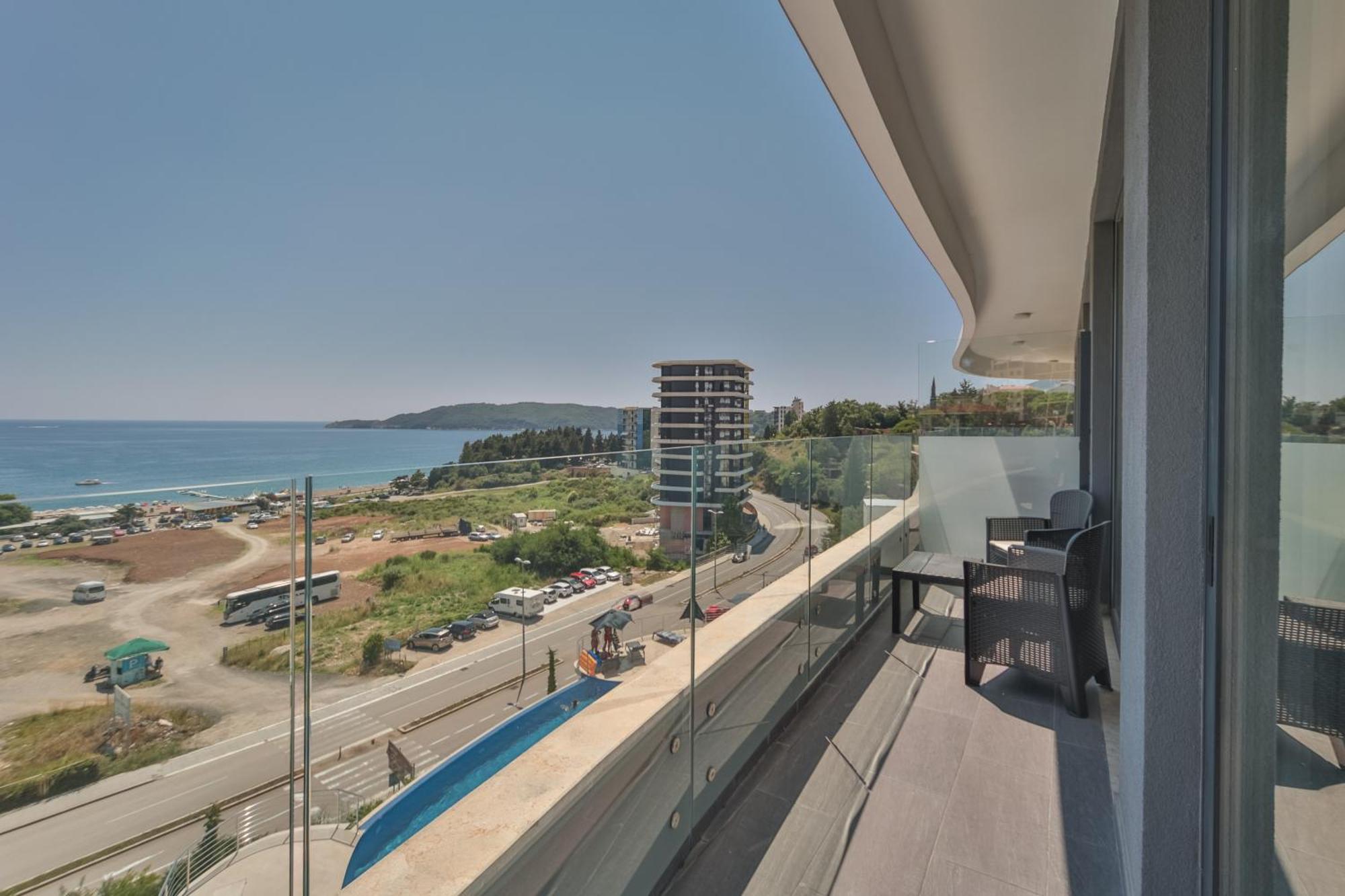 Apartamento Skyline Vista Bečići Habitación foto
